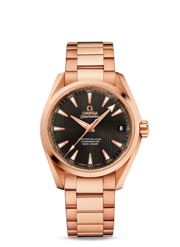 Omega Seamaster Aqua Terra 150m Master Co-Axial 38.5 Red Gold / Grey / Bracelet